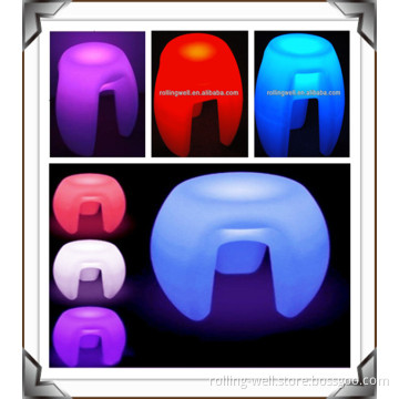 Red LED Drum Stool for Party (RWS)